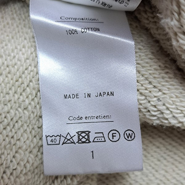 A．PRESSE Vintage Washed Sweat Shirtダメージ加工ラグランスウェットトレーナー22SAP-05-03M 古着・中古-8枚目のアイテム画像