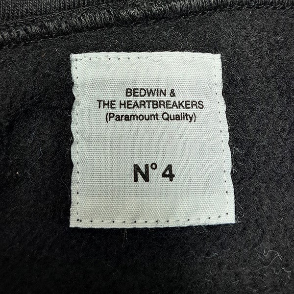 BEDWIN ＆THE HEARTBREAKERS L／S HEAVY COTTON HOODED SWEAT DAVIDヘビーオンススウェットプルオーバーパーカー 古着・中古-6枚目のアイテム画像