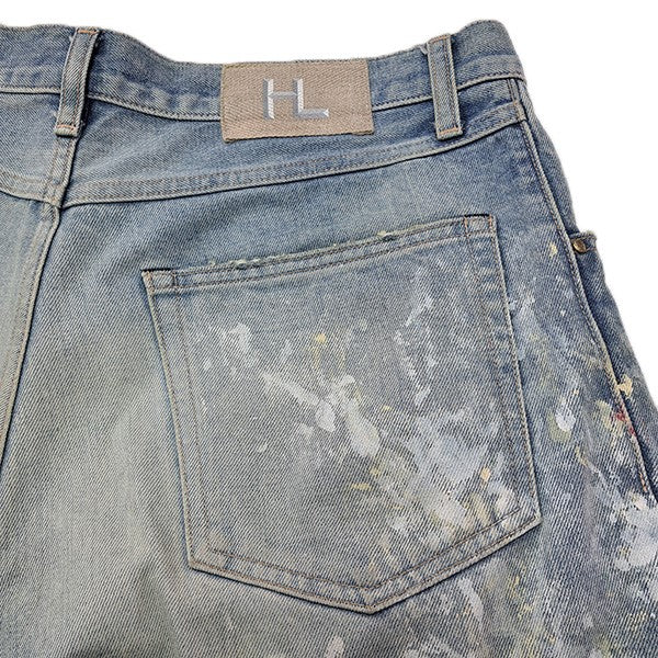 HERILL 15oz Denim Tuck Splash 4PKペイントクラッシュ加工タックデニムパンツ21-030-HL-8120-3 古着・中古-5枚目のアイテム画像