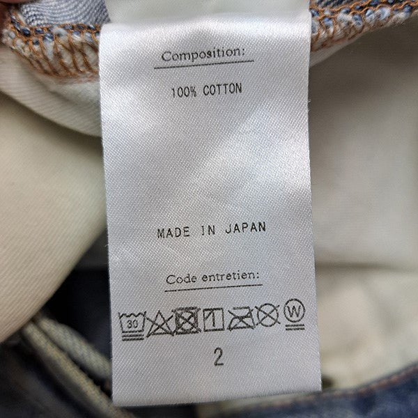 HERILL 15oz Denim Tuck Splash 4PKペイントクラッシュ加工タックデニムパンツ21-030-HL-8120-3 古着・中古-8枚目のアイテム画像