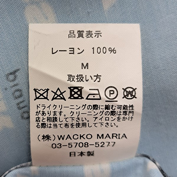 WACKO MARIA 24SSBLUE NOTE HAWAIIAN SHIRT S／Sブルーノートハワイアンシャツ JAZZ柄アロハシャツ 古着・中古-5枚目のアイテム画像