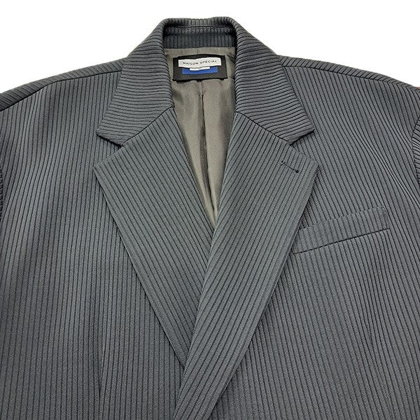MAISON SPECIAL Omega Rib Double Jacketオメガリブダブルジャケット11232111207 古着・中古-3枚目のアイテム画像
