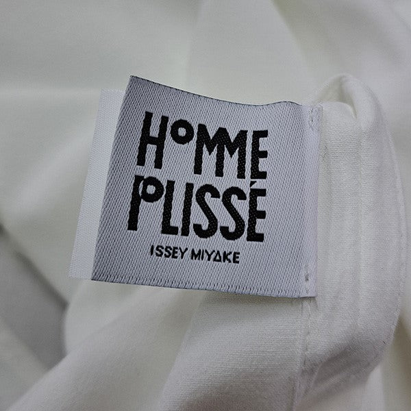 HOMME PLISSE ISSEY MIYAKE 26SSEMBROIDERY PRESS SHIRTエンブロイダリープレスシャツ バンドカラーシャツHP61FJ311 古着・中古-6枚目のアイテム画像
