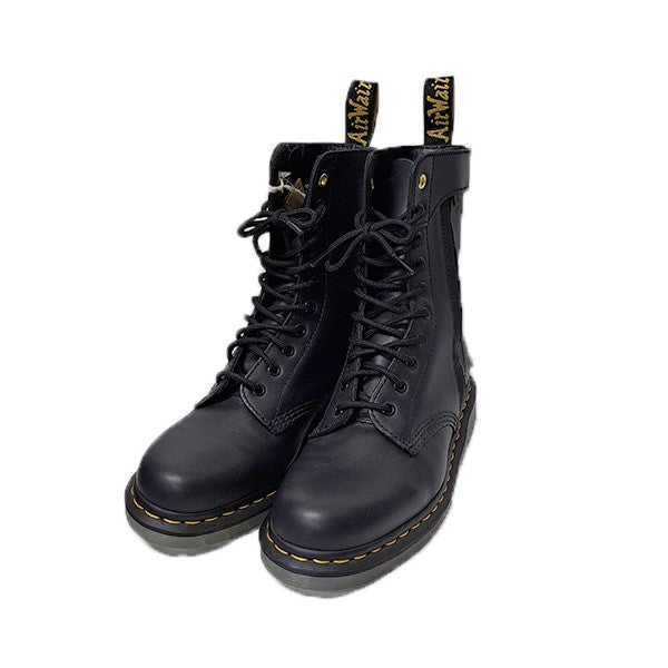 Dr．Martens×YOHJI YAMAMOTO 1490 HIDDEN ZIP YY10ホールブーツ サイドZIPレースアップブーツ 古着・中古-1枚目のアイテム画像