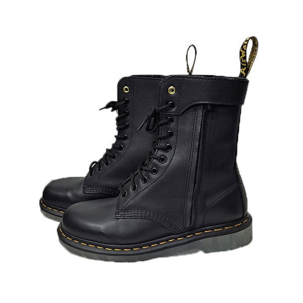 Dr．Martens×YOHJI YAMAMOTO 1490 HIDDEN ZIP YY10ホールブーツ サイドZIPレースアップブーツ 古着・中古-3枚目のアイテム画像