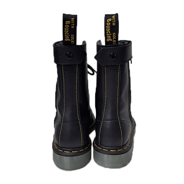 Dr．Martens×YOHJI YAMAMOTO 1490 HIDDEN ZIP YY10ホールブーツ サイドZIPレースアップブーツ 古着・中古-4枚目のアイテム画像