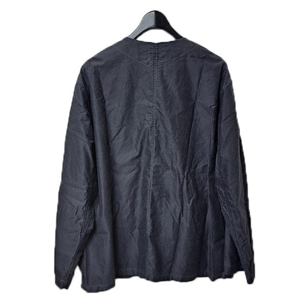 POST O’ALLS Chinois DV light moleskinフレンチチャイナジャケット ノーカラージャケット3109-LM2 古着・中古-2枚目のアイテム画像