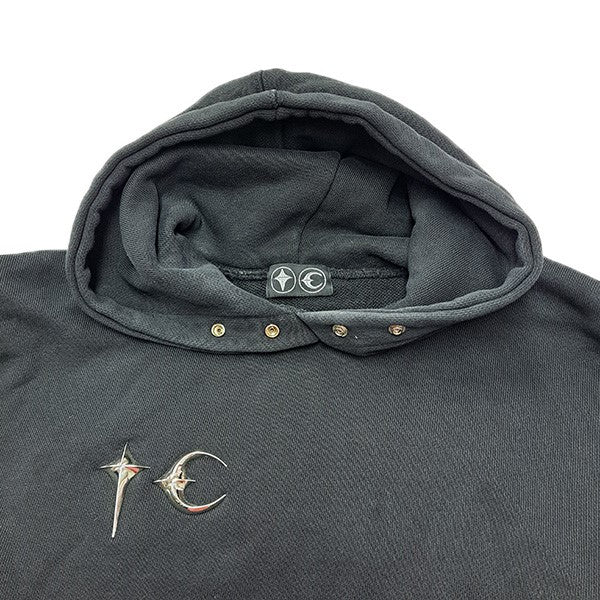 THUG CLUB ARMOR HOODIEアーマーフーディー スウェットプルオーバーパーカーTC23TS0702 古着・中古-3枚目のアイテム画像