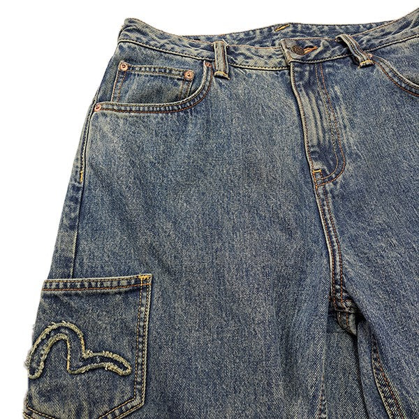 EVISU×FLAGSTUFF MANY POCKET DENIM PANTSメニーポケットデニムパンツ 古着・中古-3枚目のアイテム画像