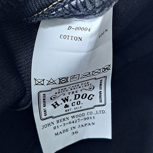 THE H．W．DOG＆CO． TRUCKER CAPロゴプリントトラッカーキャップD-00004 古着・中古-6枚目のアイテム画像