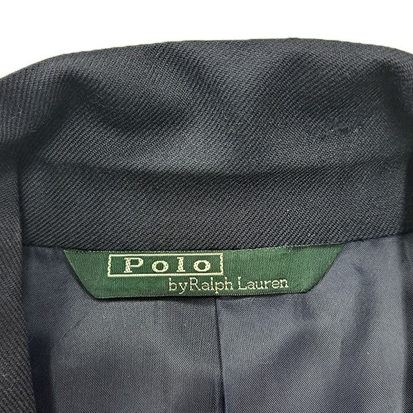 POLO RALPH LAUREN 80s三角タグ 金ボタンダブルジャケット 古着・中古-5枚目のアイテム画像