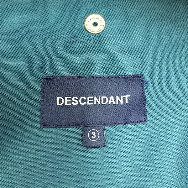 DESCENDANT トラウザーイージーパンツ 古着・中古-5枚目のアイテム画像
