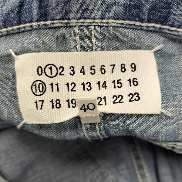 Maison Margiela 26SSライトオンスワイドデニムパンツS51KA0615 古着・中古-8枚目のアイテム画像