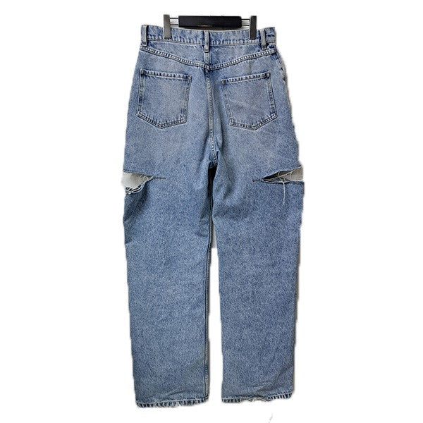 Maison Margiela 25SSSLASH DETAIL DENIM PANTSスラッシュディテールデニムパンツS51LA0051 古着・中古-2枚目のアイテム画像