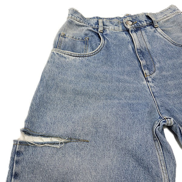 Maison Margiela 25SSSLASH DETAIL DENIM PANTSスラッシュディテールデニムパンツS51LA0051 古着・中古-3枚目のアイテム画像