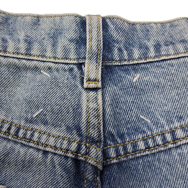 Maison Margiela 25SSSLASH DETAIL DENIM PANTSスラッシュディテールデニムパンツS51LA0051 古着・中古-6枚目のアイテム画像