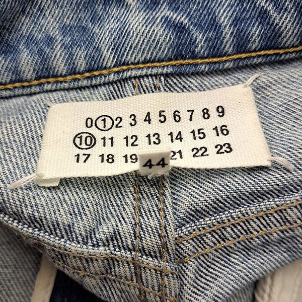 Maison Margiela 25SSSLASH DETAIL DENIM PANTSスラッシュディテールデニムパンツS51LA0051 古着・中古-7枚目のアイテム画像
