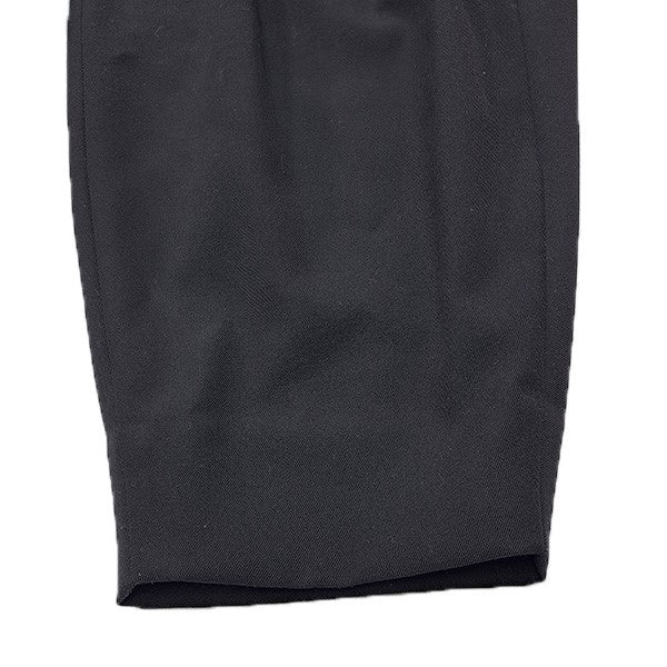 COMME des GARCONS HOMME PLUS 25AWウールギャバボックスプリーツパンツ ワイドテーパードタックスラックスPP-P049 古着・中古-4枚目のアイテム画像