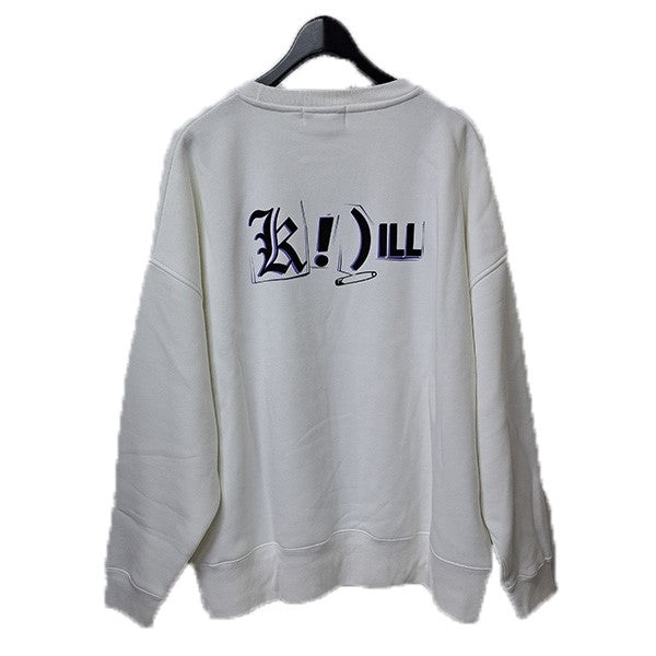 KIDILL 24AWDESTROY PUNK SKULL SWEATデストロイパンクスカルスウェットKL876 古着・中古-2枚目のアイテム画像