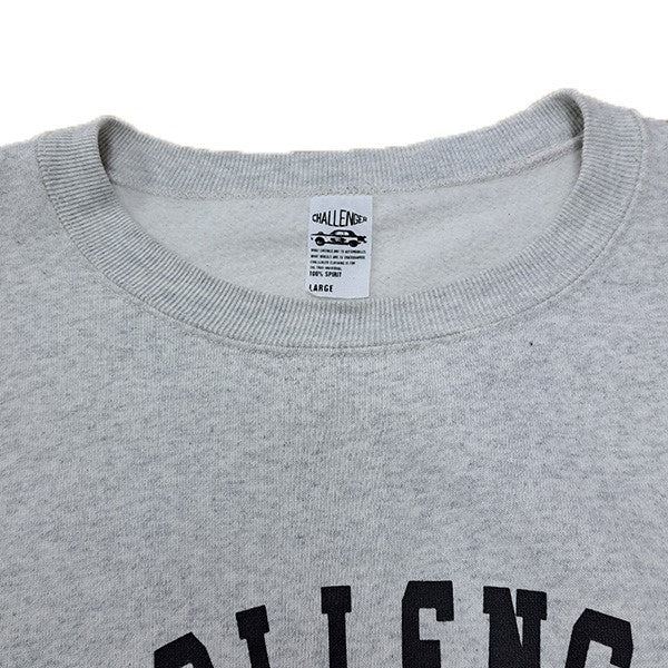 CHALLENGER 24AWWOLF COLLEGE C／N SWEATクルーネックスウェットトレーナーCLG-SW 024-006 古着・中古-3枚目のアイテム画像