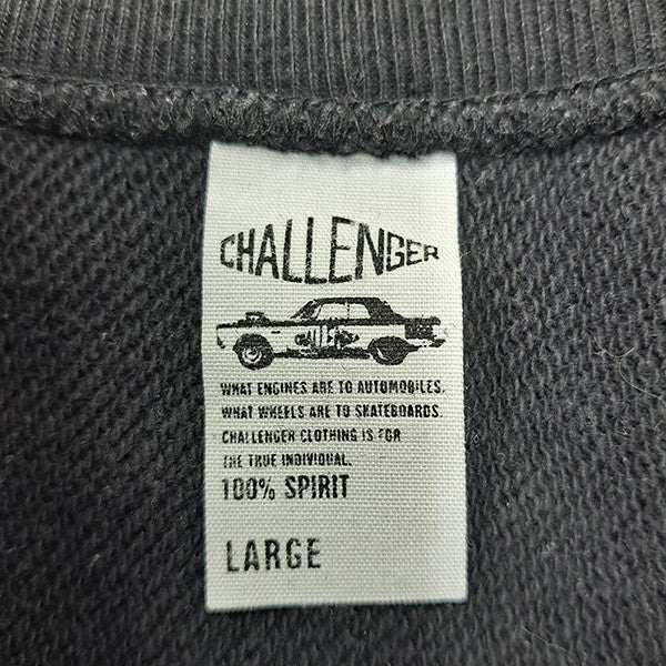 CHALLENGER 23AWRACING LOGO C／N SWEATクルーネックスウェットトレーナーCLG-SW 023-008 古着・中古-5枚目のアイテム画像