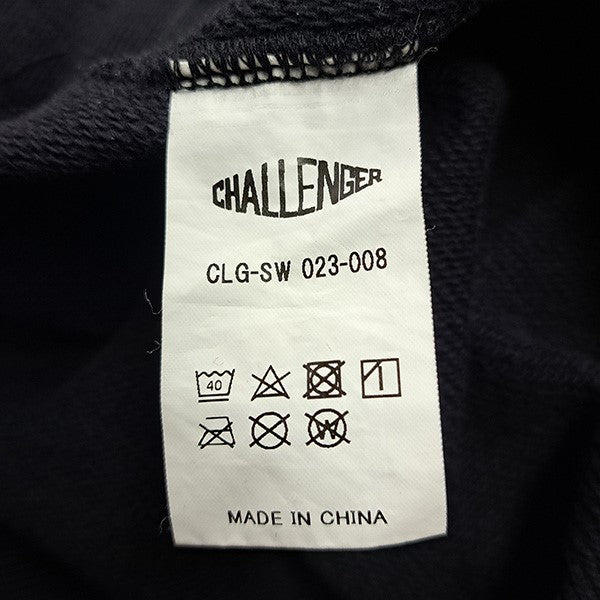 CHALLENGER 23AWRACING LOGO C／N SWEATクルーネックスウェットトレーナーCLG-SW 023-008 古着・中古-6枚目のアイテム画像
