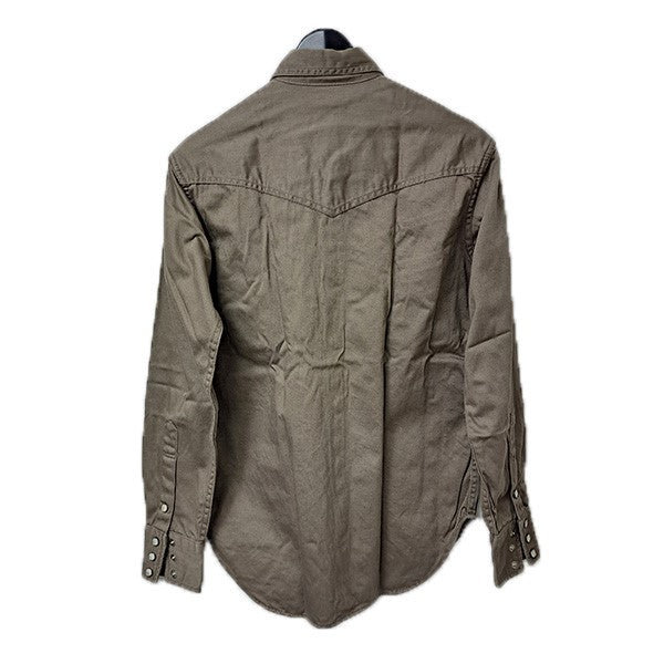 Joe McCOY チノツイルウエスタンシャツ105 古着・中古-2枚目のアイテム画像