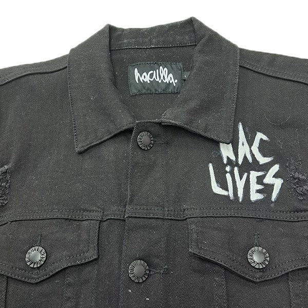 Haculla ペイントデニムジャケット 古着・中古-3枚目のアイテム画像