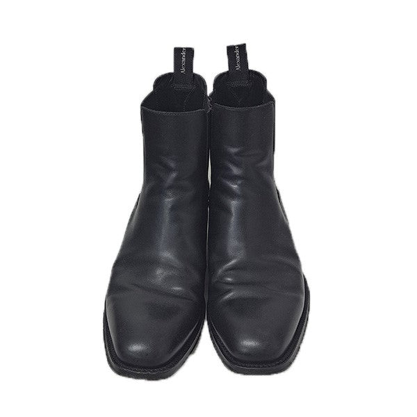 ALEXANDER McQUEEN サイドゴアミラーヒールブーツ627208 古着・中古-2枚目のアイテム画像