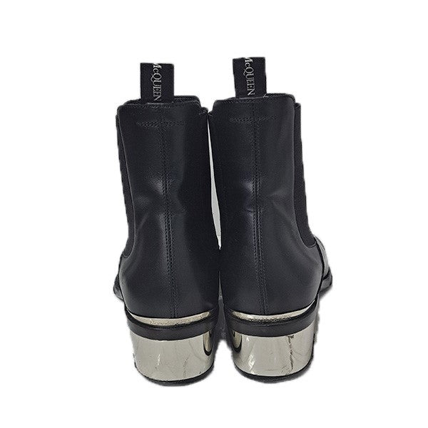 ALEXANDER McQUEEN サイドゴアミラーヒールブーツ627208 古着・中古-4枚目のアイテム画像