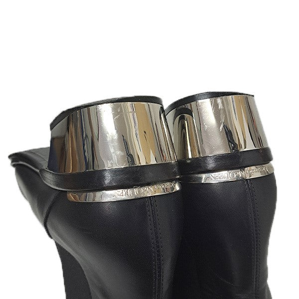 ALEXANDER McQUEEN サイドゴアミラーヒールブーツ627208 古着・中古-6枚目のアイテム画像