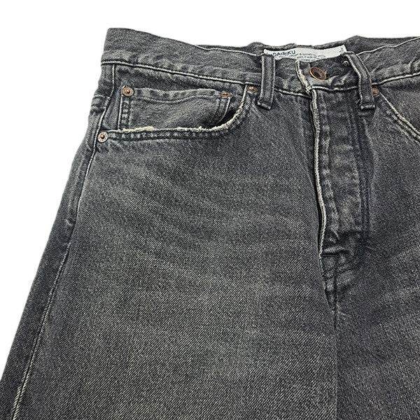 DAIRIKU Straight Vintage Denim Pantsストレートビンテージデニムパンツ24AW D-10 古着・中古-3枚目のアイテム画像
