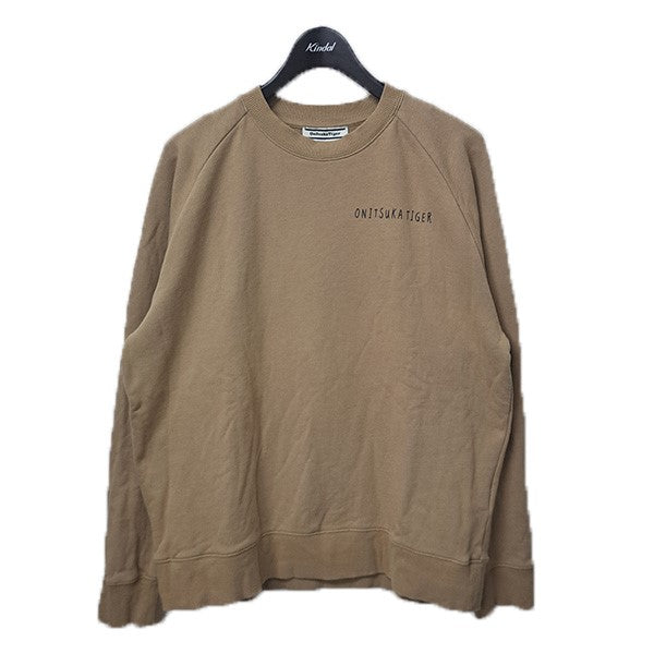 SWEAT TOP スウェットトップ刺繍ラグランスウェットトレーナー2183B182