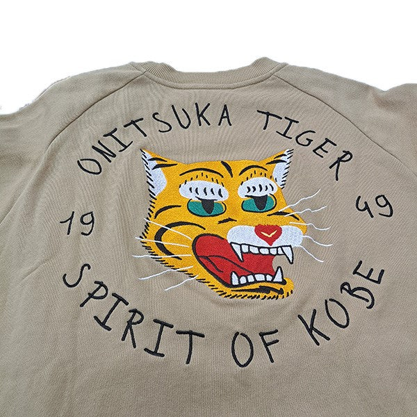 SWEAT TOP スウェットトップ刺繍ラグランスウェットトレーナー2183B182