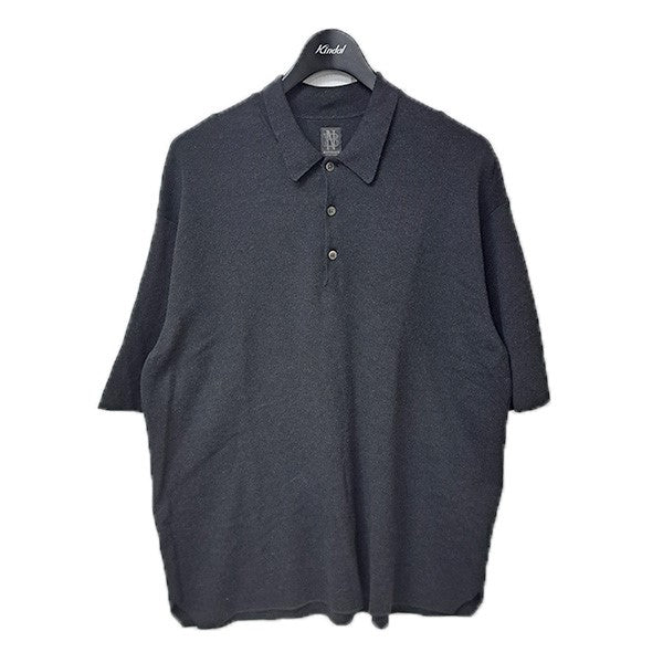 BATONER Essential 32G SMOOTH KNIT POLO SHORT SLEEVE32GスムースニットポロシャツBN-SE-004 古着・中古-1枚目のアイテム画像