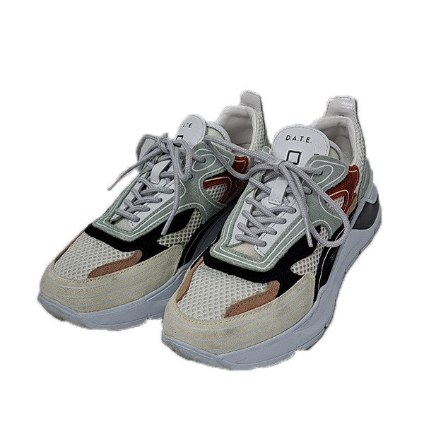 D．A．T．E． FUGA HF WHITE-SKYフーガスニーカー 古着・中古-1枚目のアイテム画像
