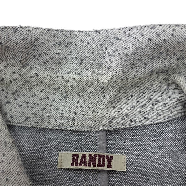 Randy VOICE DENIM SHIRTネップデニムシャツジャケットSS23-RSH01 古着・中古-5枚目のアイテム画像