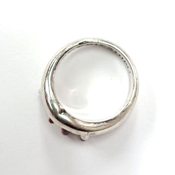 GOTHIC YOHJI YAMAMOTO BLOOD RED RINGブラッドレッドリング リップデザインリングHA-A96-920-1-06 古着・中古-5枚目のアイテム画像