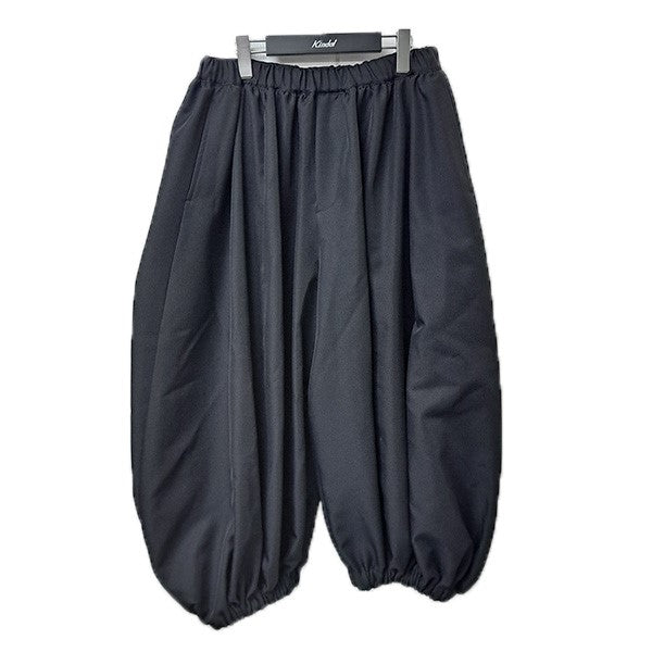 BLACK COMME des GARCONS 26SSエステルツイルパンツ バルーンパンツ ワイドイージーパンツ1Q-P004 古着・中古-1枚目のアイテム画像