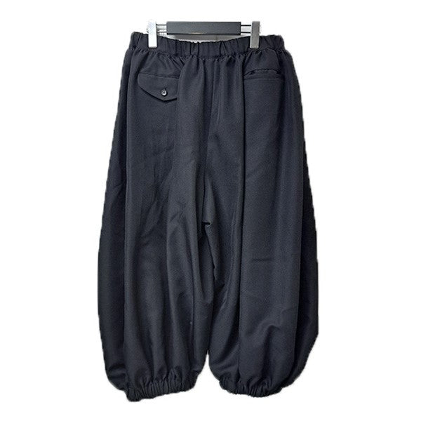 BLACK COMME des GARCONS 26SSエステルツイルパンツ バルーンパンツ ワイドイージーパンツ1Q-P004 古着・中古-2枚目のアイテム画像