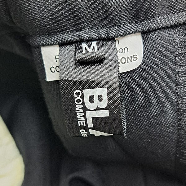 BLACK COMME des GARCONS 26SSエステルツイルパンツ バルーンパンツ ワイドイージーパンツ1Q-P004 古着・中古-6枚目のアイテム画像