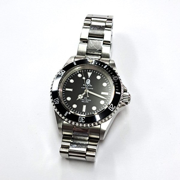 TYPE1 BAPEX NO DATE防水自動巻き腕時計