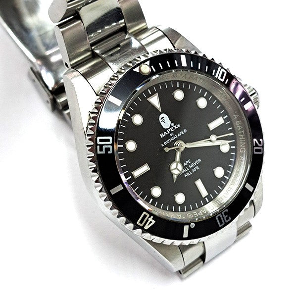 TYPE1 BAPEX NO DATE防水自動巻き腕時計