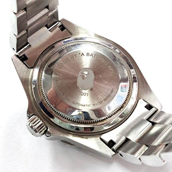 TYPE1 BAPEX NO DATE防水自動巻き腕時計