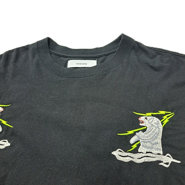 SKA LONG TEEスカロングティー　スカジャンモチーフカットソーKR-TEE-U11