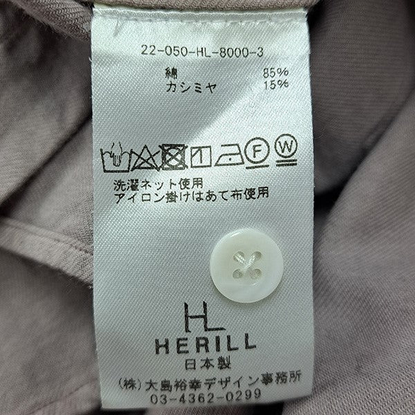 Cotton Cashmere Brush Regulercollarレギュラーカラーシャツ22-050-HL-8000-3