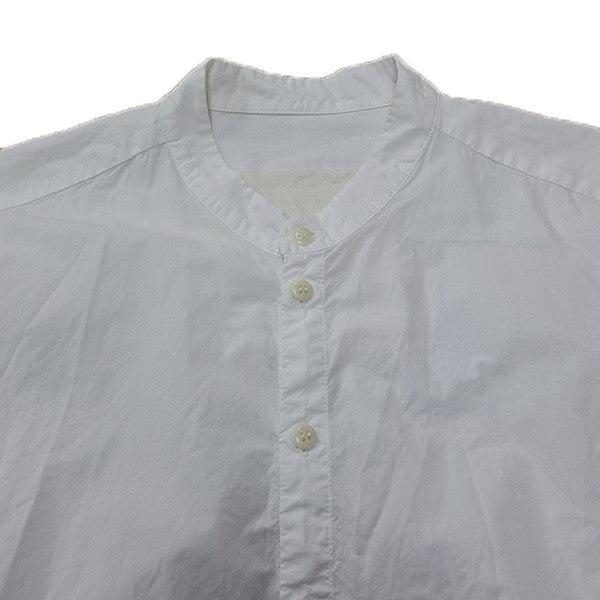 THE BOTANIST SHIRTボタニストシャツ　バンドカラーシャツ
