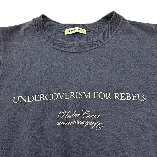 26SSスウェットミックスTシャツ　ドッキングショート丈TシャツUP1F4804