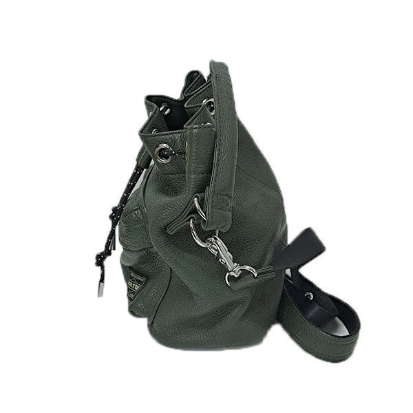 PORTER BALLOONSAC SHRINKバルーンサックシュリンク 巾着レザー2WAYバッグ 古着・中古-2枚目のアイテム画像