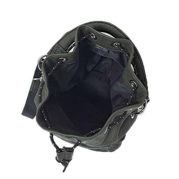 PORTER BALLOONSAC SHRINKバルーンサックシュリンク 巾着レザー2WAYバッグ 古着・中古-5枚目のアイテム画像